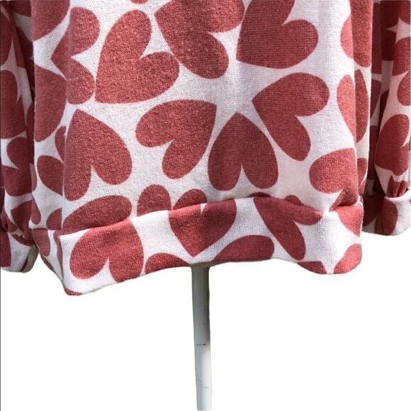 SWEET LOVELY “Heart” Long Sleeve Tee Shirt - Picture 4 of 6